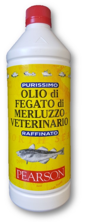 OLIO FEGATO MERLUZZO PURISSIMO 1 LITRO - Farma Nice