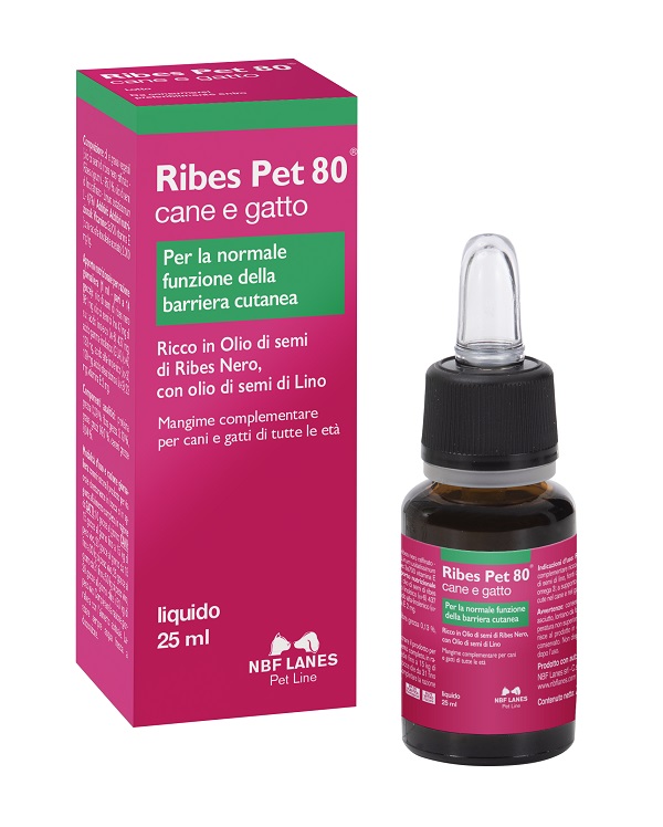 RIBES PET 80 GOCCE OLIO 25 ML CON CONTAGOCCE - Farma Nice