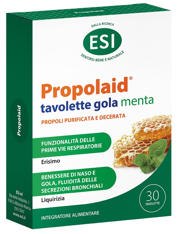 ESI PROPOLAID PROPOLGOLA MENTA 30 TAVOLETTE - Farma Nice