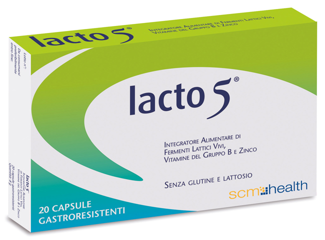 LACTO 5 20 CAPSULE - Farma Nice