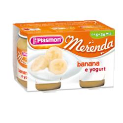 PLASMON OMOGENEIZZATO YOGURT BANANA 120 G X 2 PEZZI - Farma Nice