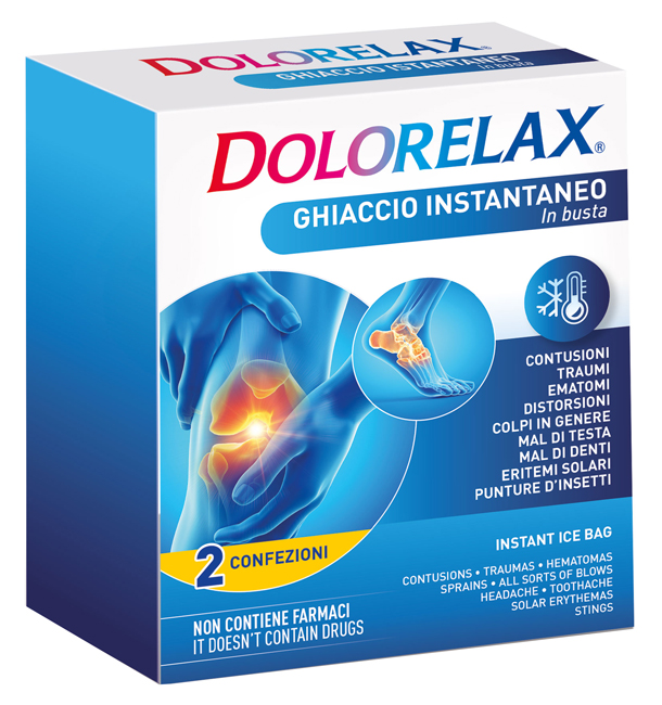 DOLORELAX ICE BAG GHIACCIO BUSTA 2 PEZZI - Farma Nice