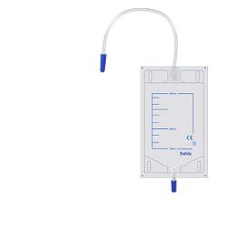 SACCA DI DRENAGGIO DA GAMBA PER INCONTINENZA TUBO 35 CM 10 PEZZI - Farma Nice