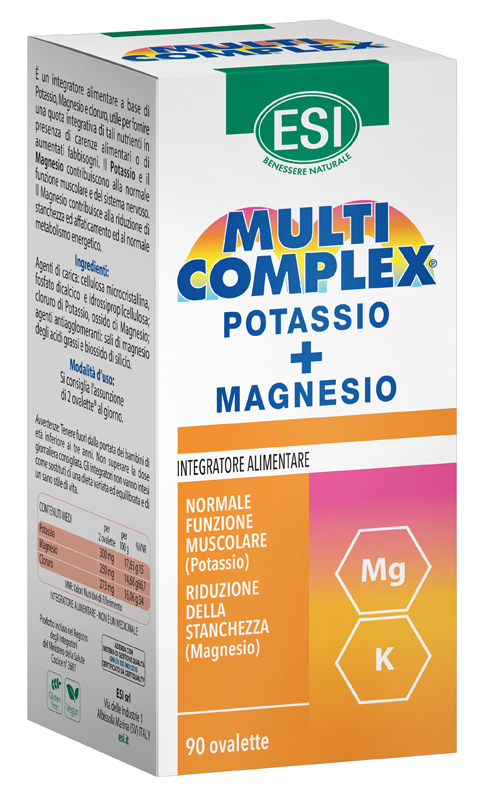 ESI MULTICOMPLEX POTASSIO MG 90 OVALETTE - Farma Nice