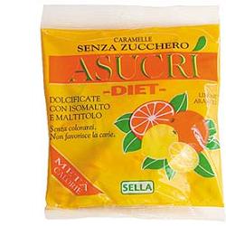 ASUCRI CARAMELLA ARANCIA LIMONE 40 G - Farma Nice