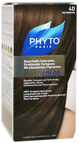 PHYTO PARIS PHYTOCOLOR CASTANO CHIARO DORATO 4D - Farma Nice
