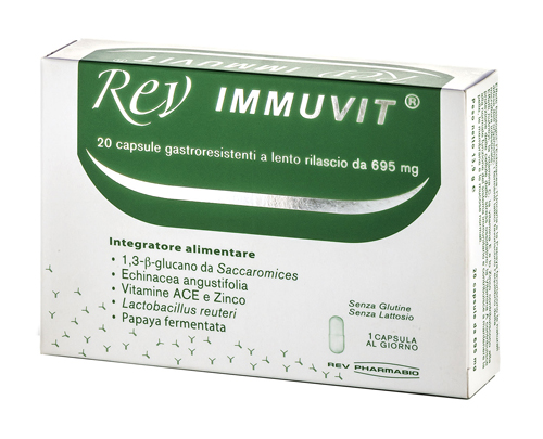 REV IMMUVIT 20 CAPSULE - Farma Nice