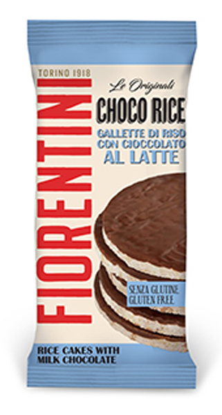 CHOCO RICE GALLETTE DI RISO CON CIOCCOLATO AL LATTE 100 G - Farma Nice