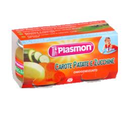 PLASMON OMOGENEIZZATO CAROTA/PATATA/ZUCC 80 G X 2 PEZZI - Farma Nice