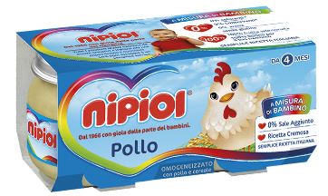 NIPIOL OMOGENEIZZATO POLLO 80 G 2 PEZZI - Farma Nice