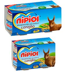 NIPIOL OMOGENEIZZATO CONIGLIO 120 G X 2 PEZZI - Farma Nice