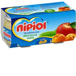 NIPIOL OMOGENEIZZATO ALBICOCCA MELA 80 G 2 PEZZI - Farma Nice