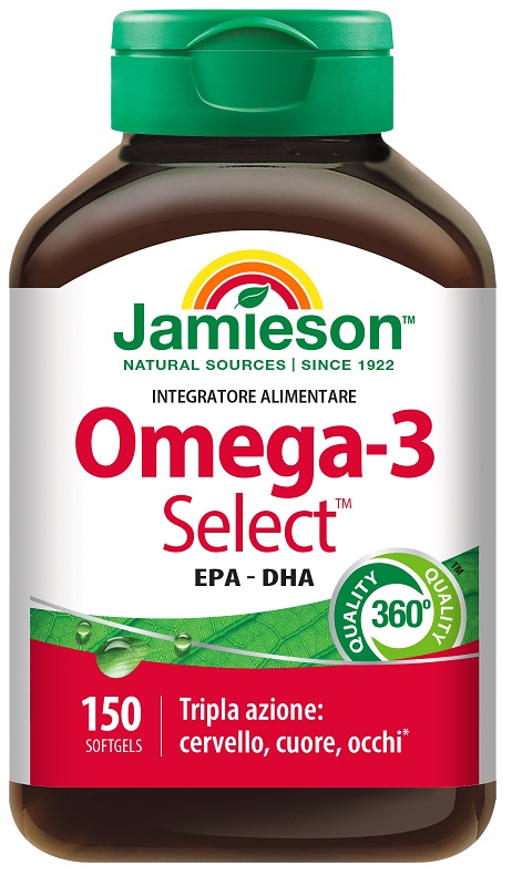 OMEGA-3 SELECT JAMIESON 150 PERLE - Farma Nice