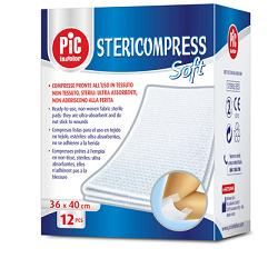 GARZA COMPRESSA IN TESSUTO NON TESSUTO 10X10CM 25 PEZZI X 4 BUSTE - Farma Nice