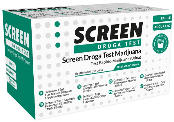 DROGA TEST CHE RILEVA UNA SOSTANZA MARIJUANA THC SCREEN DROGA TEST MARIJUANA - Farma Nice