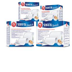 CEROTTO IN ROTOLO PIC SOFFIX STRETCH TESSUTO NON TESSUTO ESTENDIBILE 2,5X500 CM 1 PEZZO - Farma Nice