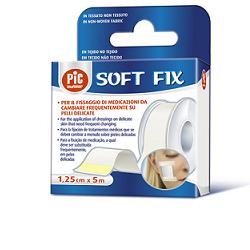 CEROTTO IN ROCCHETTO PIC SOFT FIX TESSUTO NON TESSUTO 2,5X500 CM CON FUSTELLA - Farma Nice