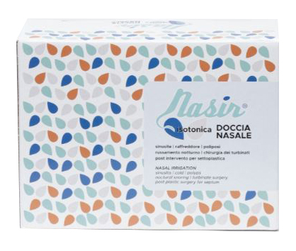SOLUZIONE FISIOLOGICA ISOTONICA STERILE NASIR IN SCATOLA CON6 SACCHE VERSIONE LUER LOCK DA 500ML - Farma Nice