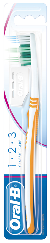 ORALB 123 CLASSIC CARE SPAZZOLINO MANUALE - Farma Nice