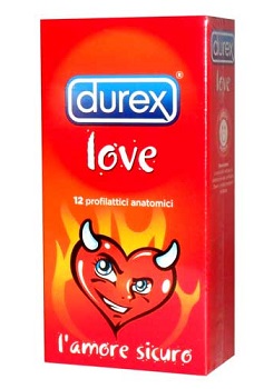 PROFILATTICO DUREX LOVE 12 PEZZI - Farma Nice