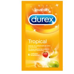 PROFILATTICO DUREX TROPICAL EASY ON 6 PEZZI - Farma Nice