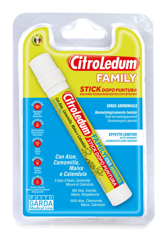 CITROLEDUM FAMILY STICK SENZA AMMONIACA 10 ML - Farma Nice