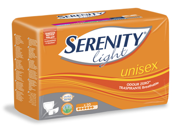 PANNOLONE PER INCONTINENZA SERENITY UNISEX 30 PEZZI - Farma Nice