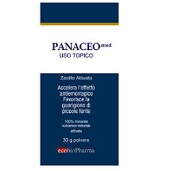 PANACEO MED POLVERE USO TOPICO 100% ZEOLITE ATTIVATA 30 G - Farma Nice