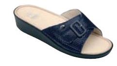 MANGO NAVY PELLE/STAMPA 38 - Farma Nice