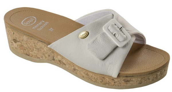 WAPPY LEATHER WOMENS WHITE MEMORY CUSHION BIANCO 39 - Farma Nice