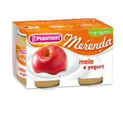 PLASMON OMOGENEIZZATO YOGURT MELA 120 G X 2 PEZZI - Farma Nice