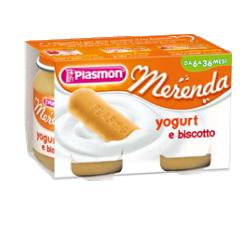 PLASMON OMOGENEIZZATO YOGURT BISCOTTO 120 G X 2 PEZZI - Farma Nice