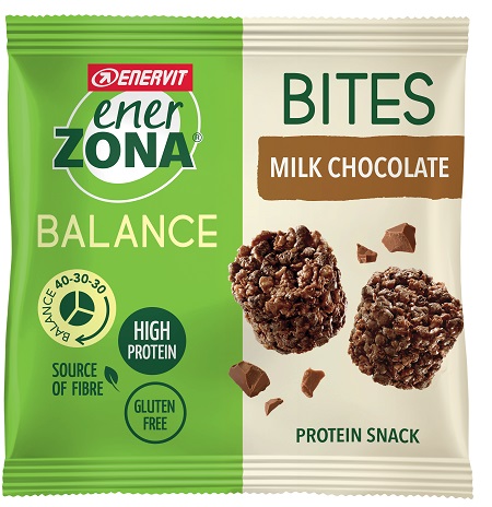 ENERZONA BITES MILK CHOCOLATE 1 BUSTINA - Farma Nice