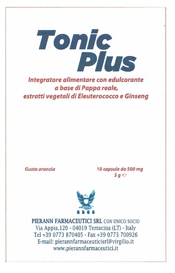 TONIC PLUS ARANCIA 10 CAPSULE - Farma Nice