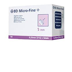 AGO PER PENNA DA INSULINA BD MICROFINE 31 GAUGE 5 MM 100 PEZZI - Farma Nice