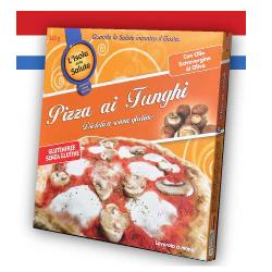 ISOLA SALUTE PIZZA FUNGHI 380 G - Farma Nice