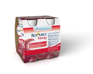 RESOURCE ENERGY FRAGOLA/LAMPONE 4 BOTTIGLIE 200 ML - Farma Nice