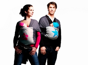 FASCIA PORTA BEBE' STRETCH WRAP DELUXE ANTHRACITE - Farma Nice