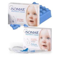 FILTRO RICAMBIO ASPIRATORE NASALE ISOMAR 20 PEZZI - Farma Nice