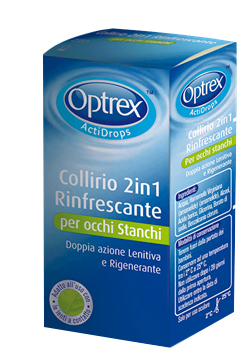 GOCCE OCULARI OPTREX ACTIDROPS 2IN1 RINFRESCANTE OCCHI STANCHI 1 PEZZO - Farma Nice