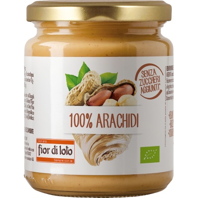 FIOR DI LOTO CREMA 100% DI ARACHIDI TOSTATE - Farma Nice