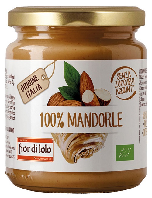 FIOR DI LOTO CREMA 100% DI MANDORLE TOSTATE - Farma Nice
