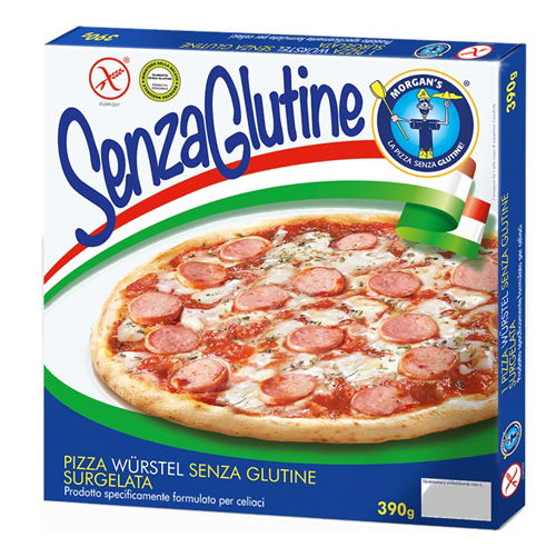 PIZZA WURSTEL SURGELATA 390 G - Farma Nice