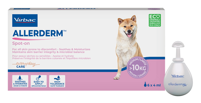 ALLERDERM SPOT ON CANI SUPERIORI A 10 KG 6 PIPETTE 4 ML - Farma Nice