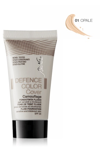 DEFENCE COLOR COVER FONDOTINTA FLUIDO 01 OPALE 30 ML - Farma Nice