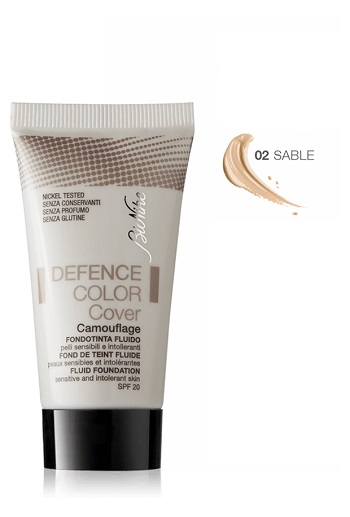 DEFENCE COLOR COVER FONDOTINTA FLUIDO 02 SABLE 30 ML - Farma Nice