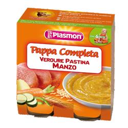 PLASMON OMOGENEIZZATO PAPPE MANZO VERDURA PASTINA 190 G X 2 PEZZI - Farma Nice