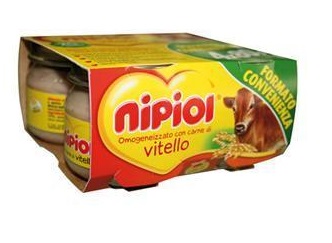 NIPIOL OMOGENEIZZATO VITELLO 4 X 80 G - Farma Nice