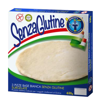 PIZZA BASE BIANCA SURGELATA 630 G - Farma Nice