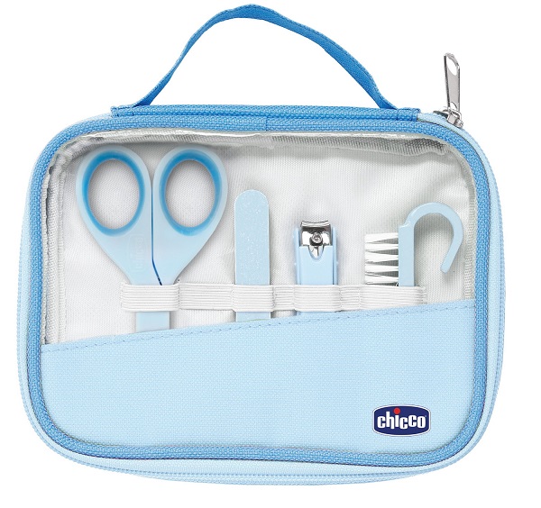 CHICCO SET UNGHIE BAMBINO AZZURRO-VERDE - Farma Nice